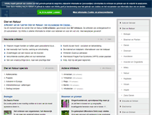 Tablet Screenshot of dier-en-natuur.infonu.nl